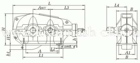 Редуктор КЦ1 250