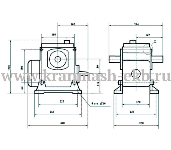 Редуктор Ч 80