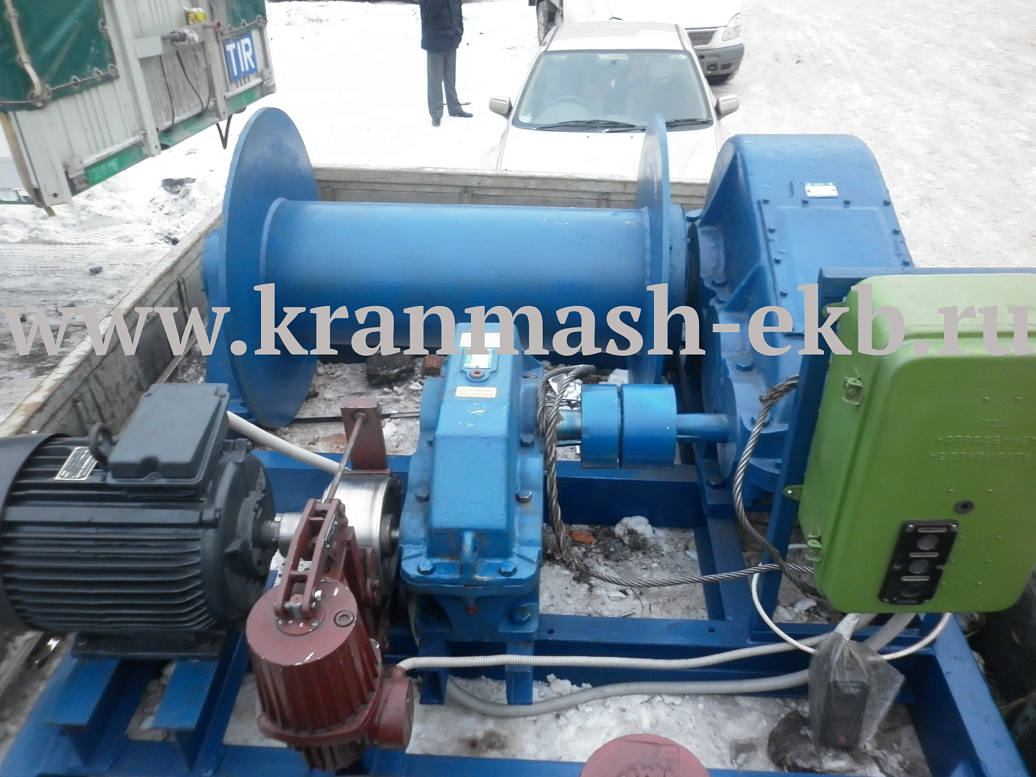 Лебедка тяговая ТЛ-10А Лебедка тяговая ТЭЛ-10