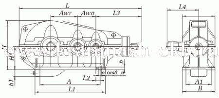 Редуктор КЦ2 1000