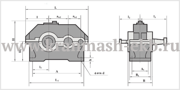 Редуктор ЦДНД 400